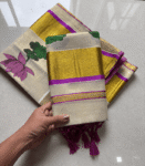 Kerala Set Mund - Lotus