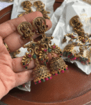 Antique Devi Jhumkas-SJJ03