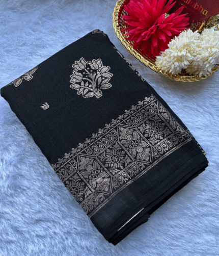Vichithra Sarees-VSS11 - Black