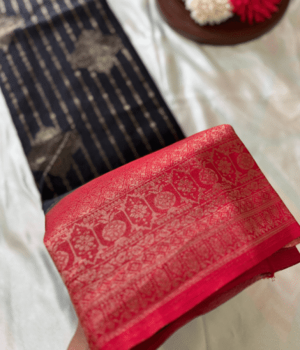 Semi Banarasi Saree - SB4 - 2
