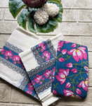 Kerala Cotton Set Mund - Kamala