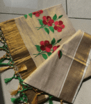 Kerala Tissue Set Saree - Chembarathy