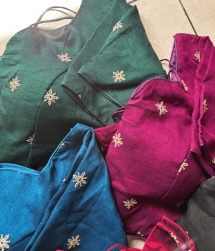 Stitched Blouses - Sreethu - Purple